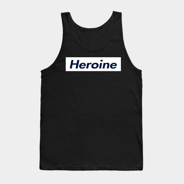 SUPER HEROINE LOGO Tank Top by Zodiac BeMac